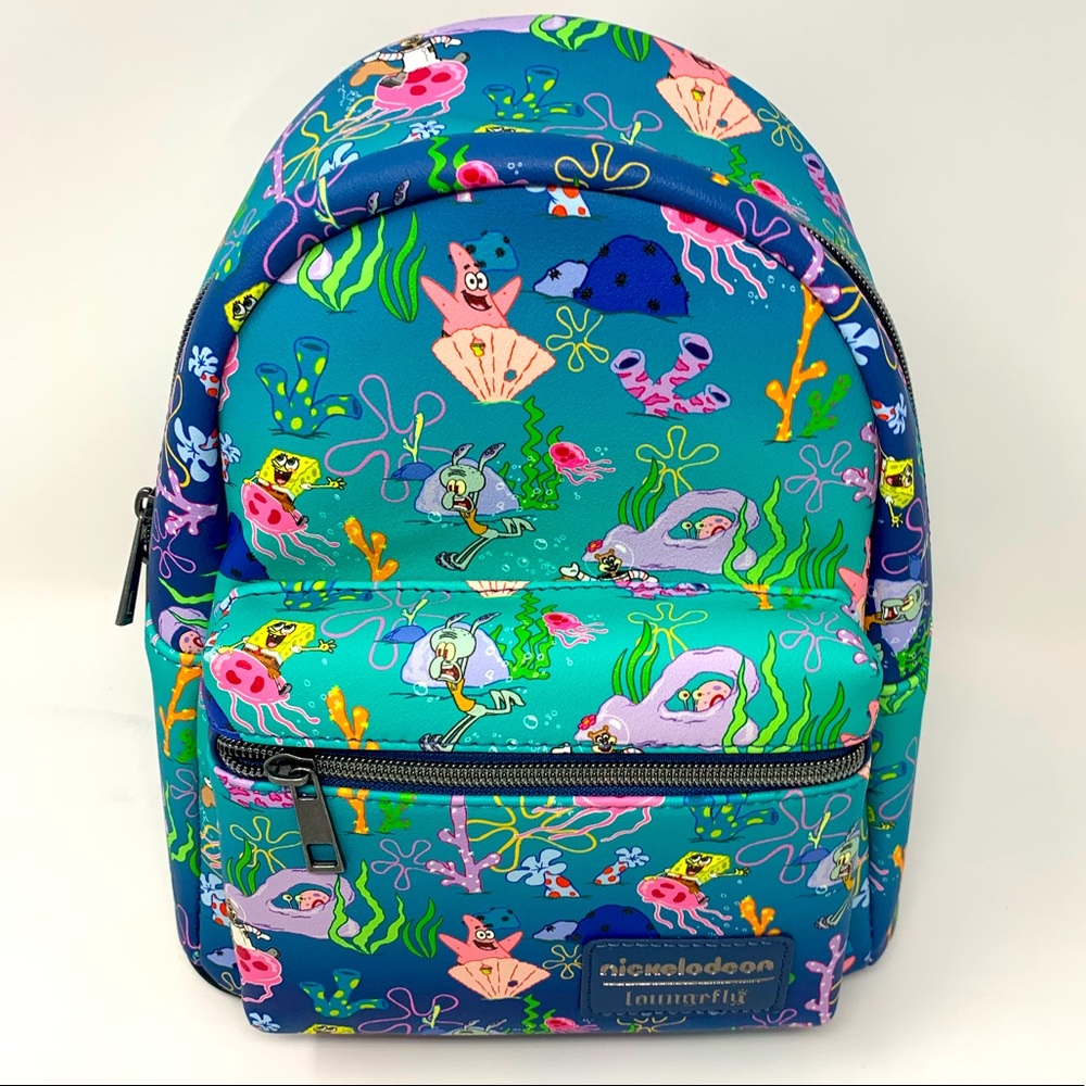 Nickelodeonx loungefly. Spongebob square pants bag
